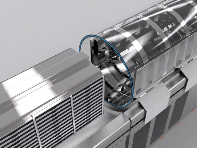 Industrial freeze‑drying machine